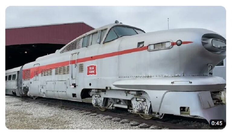 General Motors Aerotrain, which today was moved