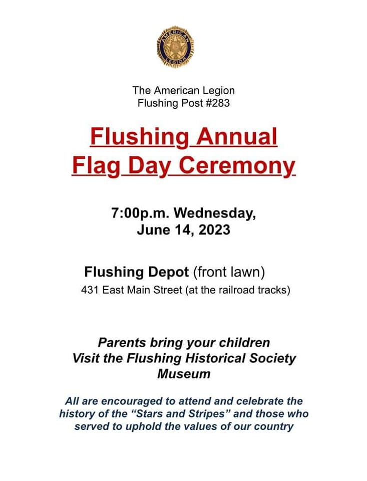 Flushing Annual Flag Day Ceremony