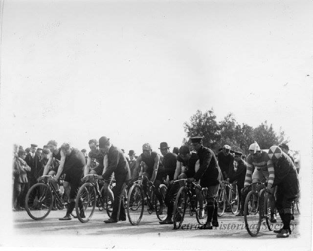 On May 30, 1900, a bicycle road race