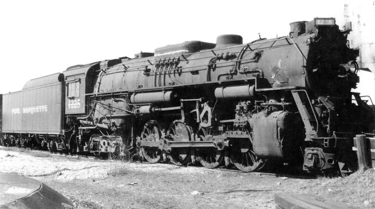 She only saw ten years of service on the Pere Marquette Railway