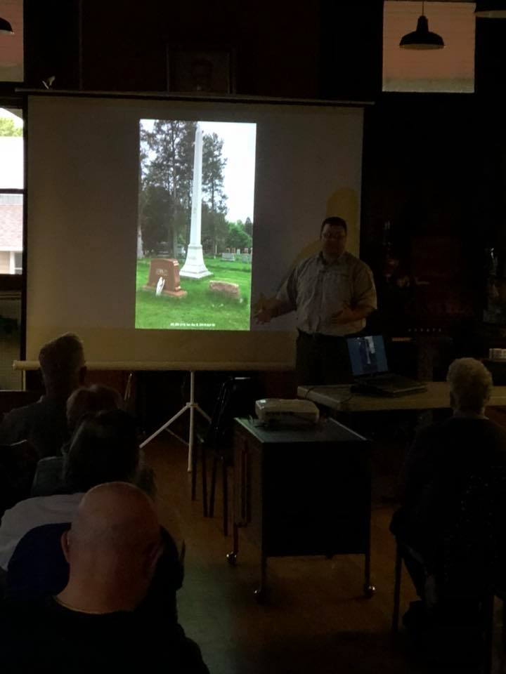 Some photos from tonight’s presentation on the historical significance of Flushing Cemetery