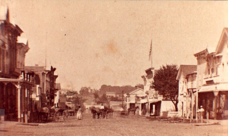 Here is another one from our archives. Possibly the oldest photo of Flushing, taken sometime between 1843 and 1878