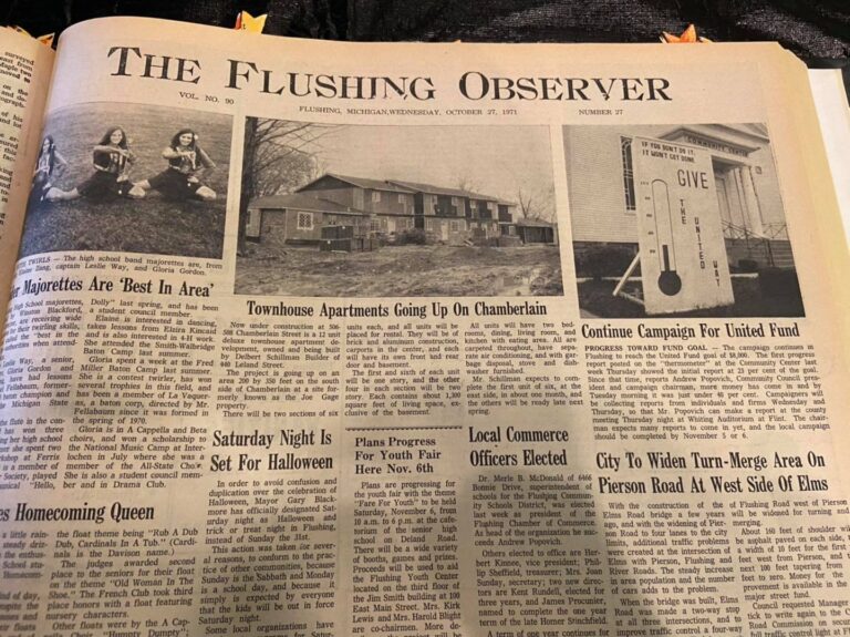 What was going on 50 years ago here in Flushing?